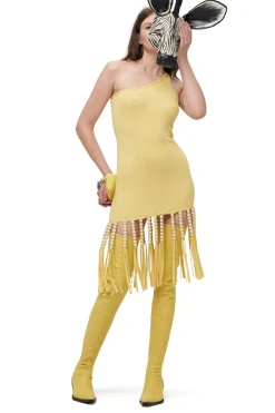 Fine Rib Jamo Dress