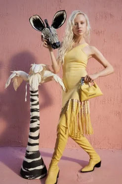 Fine Rib Jamo Dress