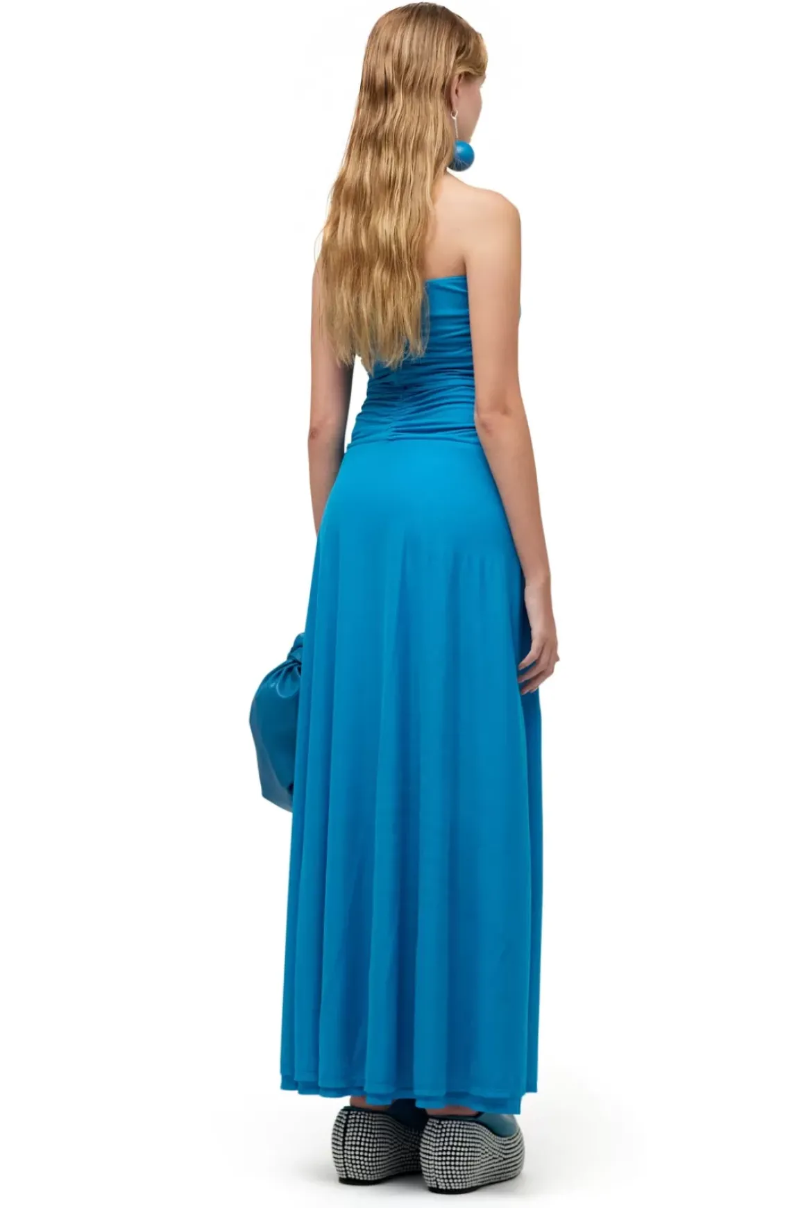 Mesh Swizzle Dress