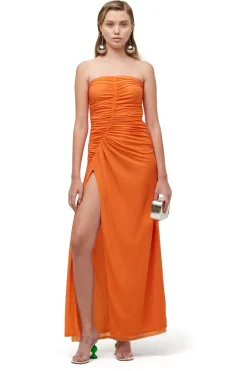 Mesh Swizzle Dress