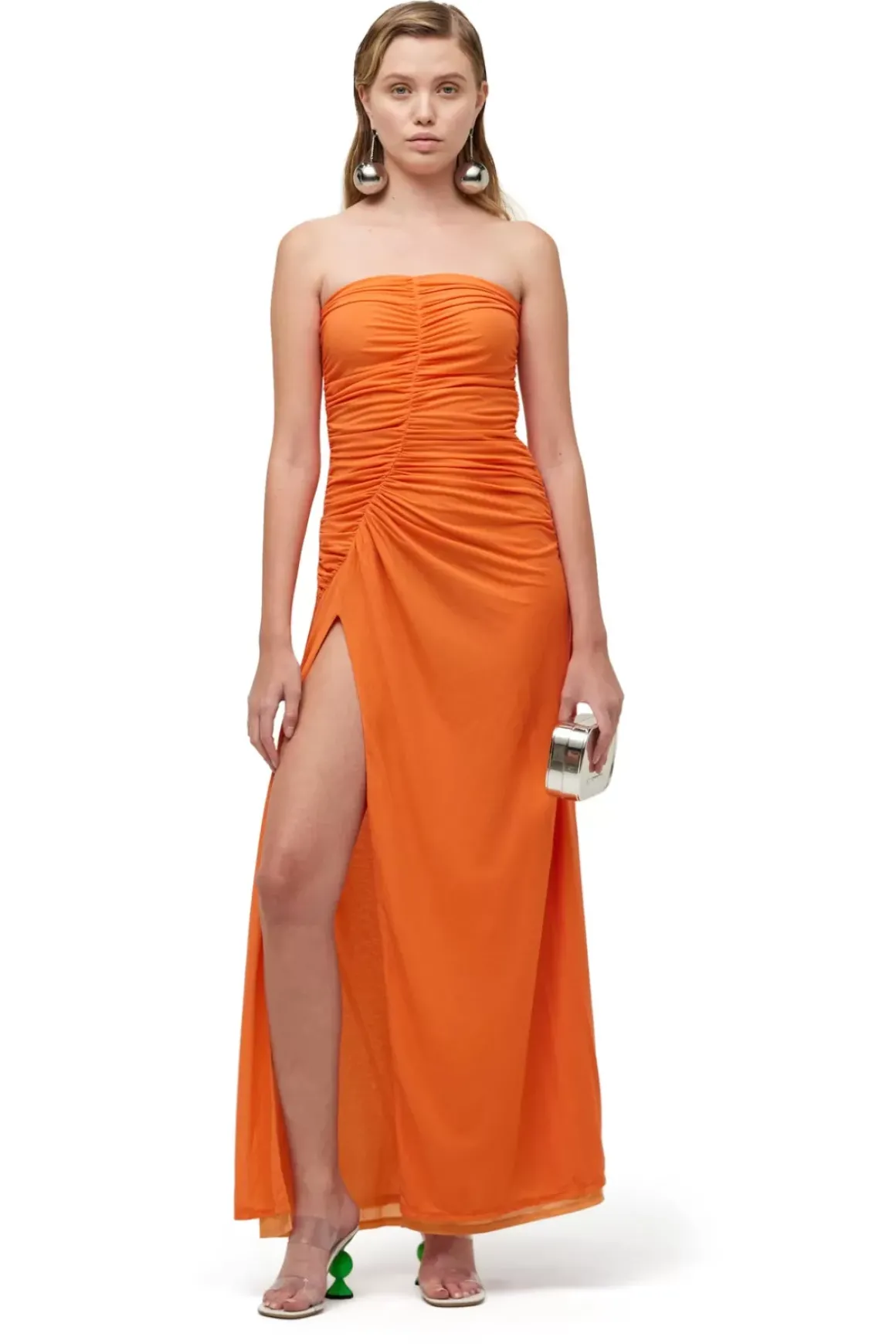 Mesh Swizzle Dress