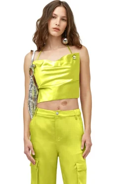 Satin Oso Top
