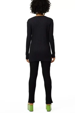 Straight Rib Cyrene Pant